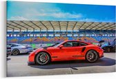 Schilderij - Sport cars race — 90x60 cm