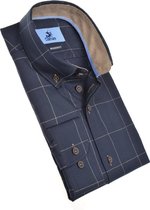 Culture Lange mouw Overhemd - 514275-Regular Marine (Maat: L)