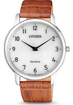 Citizen AR1130-13A horloge - Zilverkleurig - 39 mm