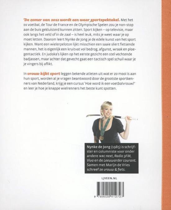 Boek cover Vrouw kijkt sport van Nynke de Jong (Paperback)