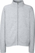 Fruit Of The Loom Sweatshirt Premium 70/30 Full Zip pour Homme ( Grijs Chiné)