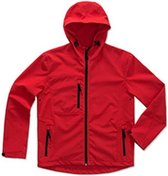 Absolute Apparel - Heren Stedman Active Softest Shell Jas met Capuchon (Rood)