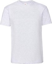 Fruit Of The Loom Mens Ringgesponnen Premium Tshirt (Ash)