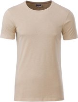 James and Nicholson - Heren Standaard T-Shirt (Beige)