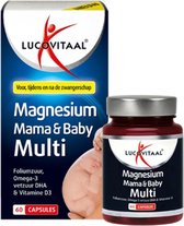 3x Lucovitaal Magnesium Mama & Baby Multi 60 capsules