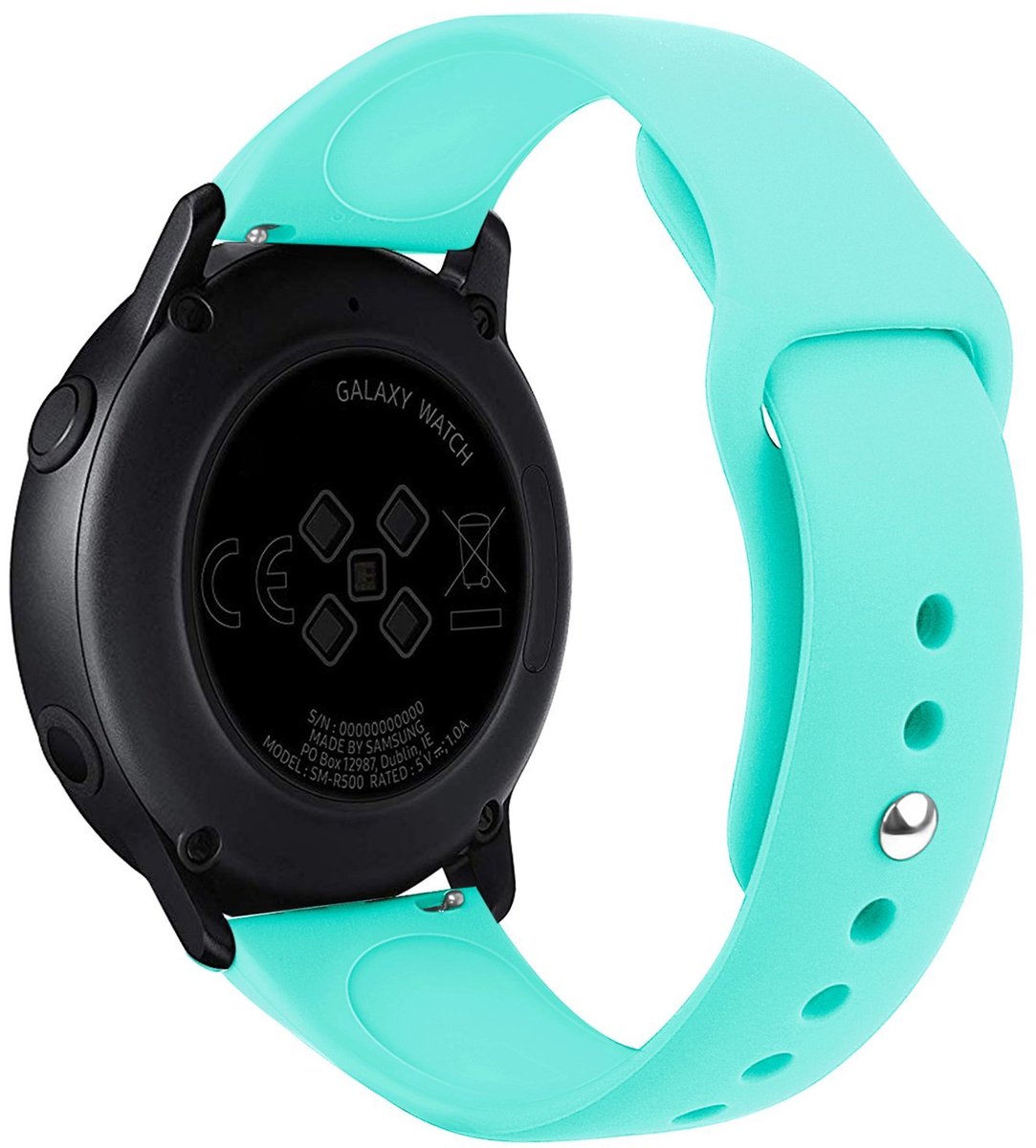 Sportbandje - Samsung Gear S3/Galaxy Watch 46mm - mint siliconen