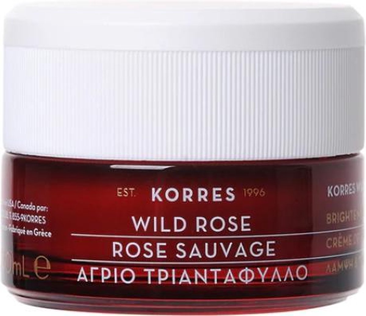 Korres - Wild Rose Brightening & First Wrinkles Day Cream - Dry Skin - 40 ml