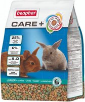 4x Beaphar Care+ Konijnenvoer Junior 1,5 kg