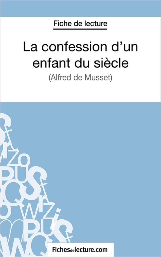 La confession d'un enfant du siècle - cover