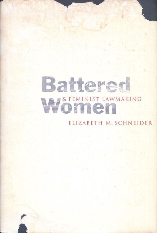 Battered Women and Feminist Lawmaking - cover