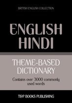 Theme-based dictionary British English-Hindi - 3000 words