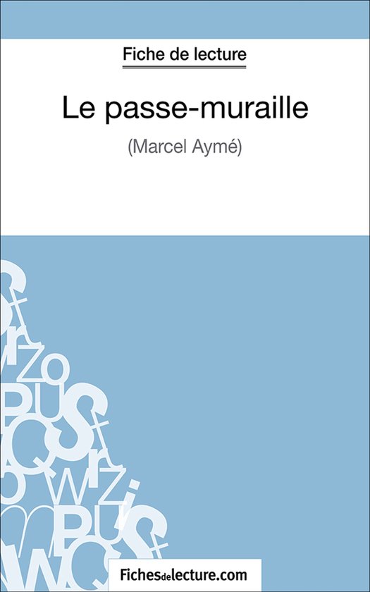 Le passe-muraille - cover