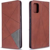 Book Case Samsung Galaxy A71 | Hoogwaardig PU Leren Hoesje | Lederen Wallet Case | Luxe Uitstraling | Telefoonhoesje | Pasjeshouder | Portemonnee | Bruin