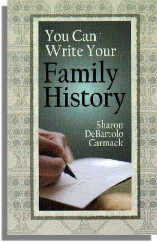 You Can Write Your Family History - cover
