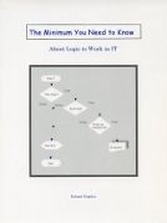 The Minimum You Need to Know The Minimum You Need to Know About Logic