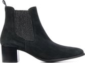 Mace Vrouwen Suède     Chelsea boots / Laarzen / Damesschoenen M1033 - Antraciet - Maat 40