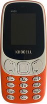 Khocell - K020 - Mobiele telefoon - Oranje