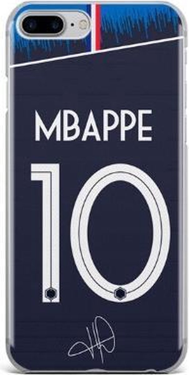 Mbappe rugnummer 10 hoesje iPhone 7 Plus / 8 Plus softcase | bol