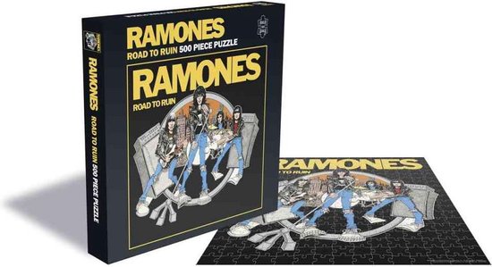 Ramones Puzzel Road To Ruin 500 stukjes Multicolours