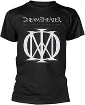 Dream Theater Heren Tshirt -L- Distance Over Time Logo Zwart
