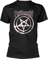 Onslaught Heren Tshirt -S- Pentagram Zwart