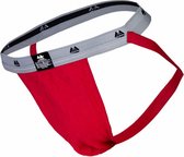 MM sports origineel Jockstrap 1 inch rood/grijs small