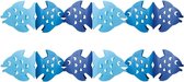 Set de 2 banderoles de fête à thème en papier avec poisson bleu 3 mètres - Articles de fête / décorations