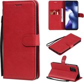 Book Case - Xiaomi Mi 10 Lite 5G Hoesje - Rood