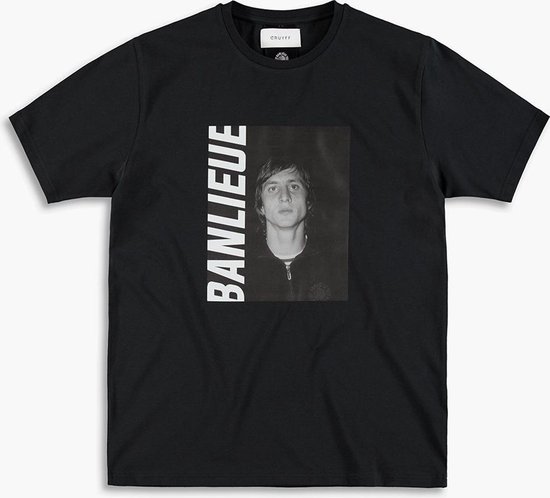 Cruyff Cruyff x Banlieue Tee SS - zwart - t-shirt Heren | bol.com