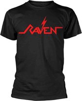 Raven Heren Tshirt -M- Alt Logo Zwart