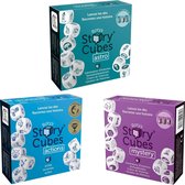 Spellenbundel - Dobbelspel - 3 Stuks - Rory's Story Cubes Actions, Astro & Mystery