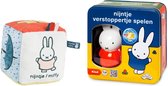 Babybundel - 0-3 jaar- Roze - Rammelaar & Kinderspel - Nijntje kubus & Verstoppertje Spelen