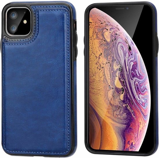 Étui Portefeuille ShieldCase iPhone 12 Mini - 5,4 pouces - Bleu
