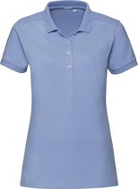 Russell Dames/dames Stretch Short Sleeve Polo Shirt (Hemelsblauw)