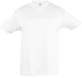 SOLS Kinderregent T-Shirt met korte mouwen (Wit)