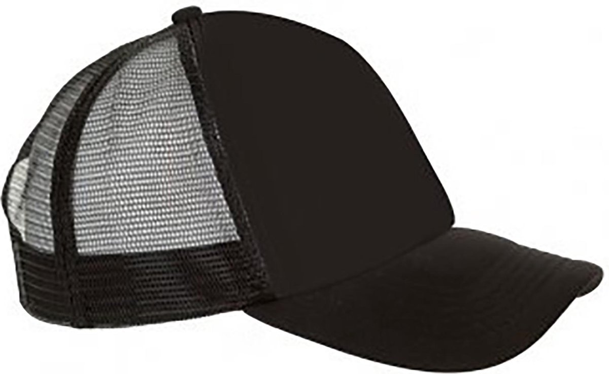 SOLS Unisex Bubble Contrastcap (Zwart)