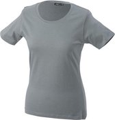 James and Nicholson Dames/dames Basic T-Shirt (Donkergrijs)