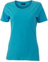 James and Nicholson Dames/dames Basic T-Shirt (Pacifisch Blauw)