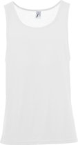 SOLS Unisex Jamaica Mouwloze Tank / Vest Top (Wit)