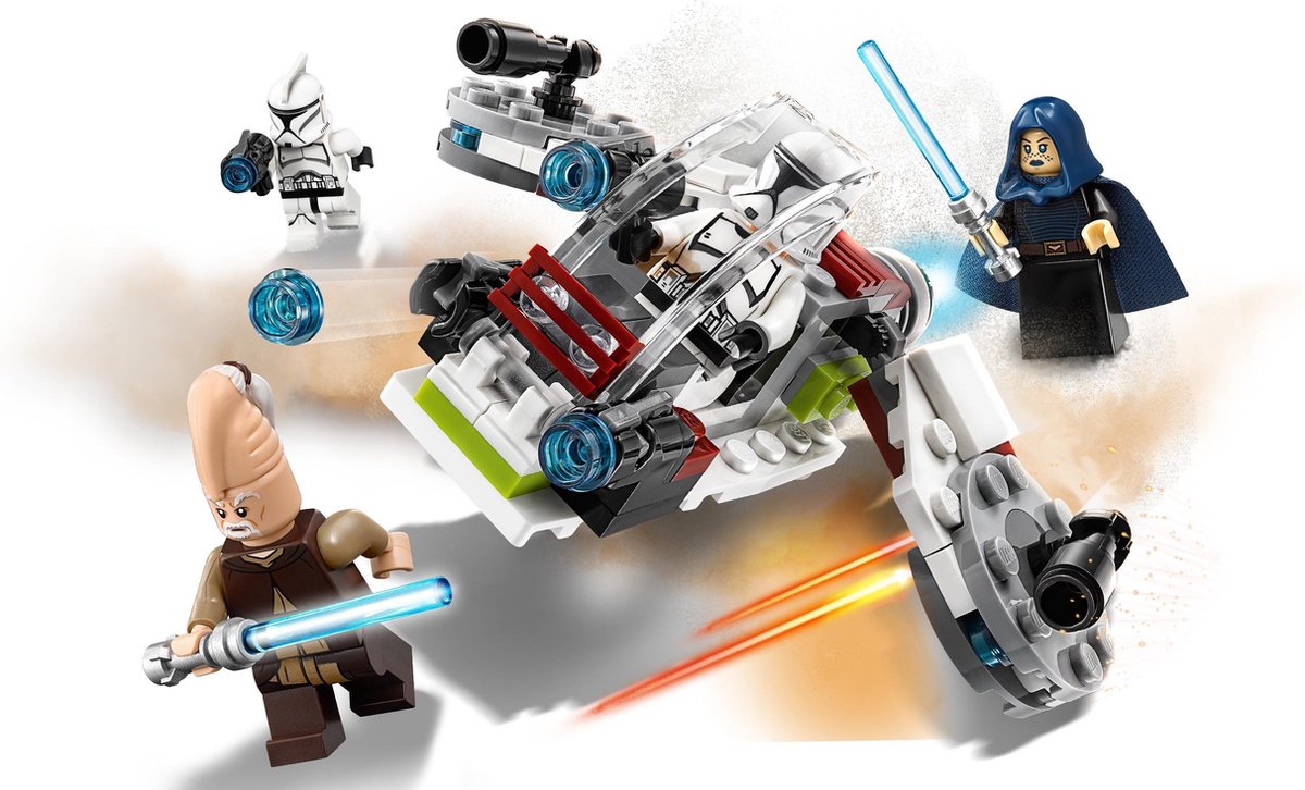 LEGO Star Wars Jedi en Clone Troopers Battle Pack - 75206 | bol.com