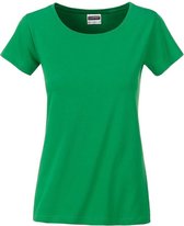 James and Nicholson Dames/dames Basic Organic Katoenen T-Shirt (Fern Green)