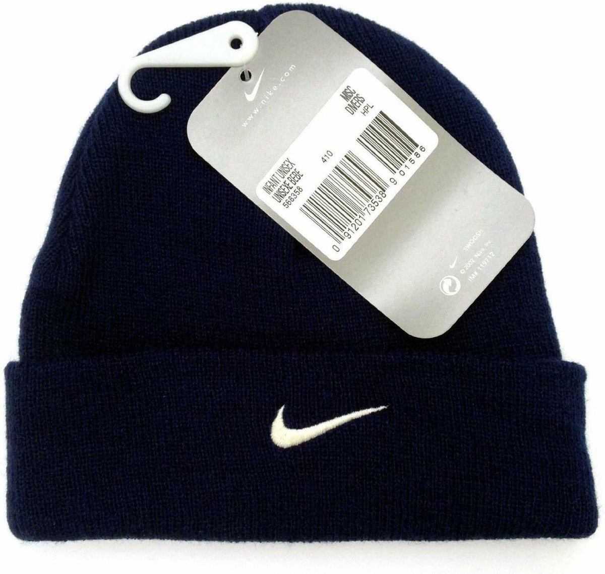 Nike Baby's Swoosh Beanie (Marine)
