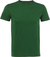 SOLS Heren Milo Organic T-Shirt (Fles groen)
