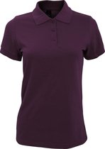 SOLS Dames/dames Prime Pique Polo Shirt (Bourgondië)