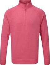 Russell Heren HD 1/4 Ritssweatshirt (Roze Mergel)