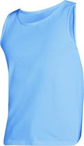 SOLS Heren Justin Mouwloze Tank / Vest Top (Blauw Atol)