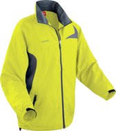 Spiro Heren Micro-Lite Performance Sports Jacket (Waterafstotend, Windbestendig & Ademend) (Kalk/grijs)