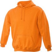 James and Nicholson Unisex Hooded Sweatshirt (Oranje)