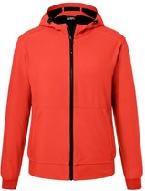 James and Nicholson Herenhelft Softshell-jasje (Vlam rood/zwart)