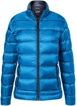 James and Nicholson Dames/dames Quilted Down Jacket (Blauw/Zwaar)